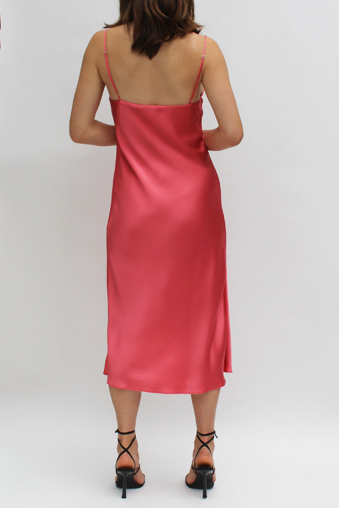 Classic Silk Satin Slip Dress | Sienna | XXS, L