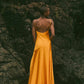 Delphine Bias Cut Silk Gown