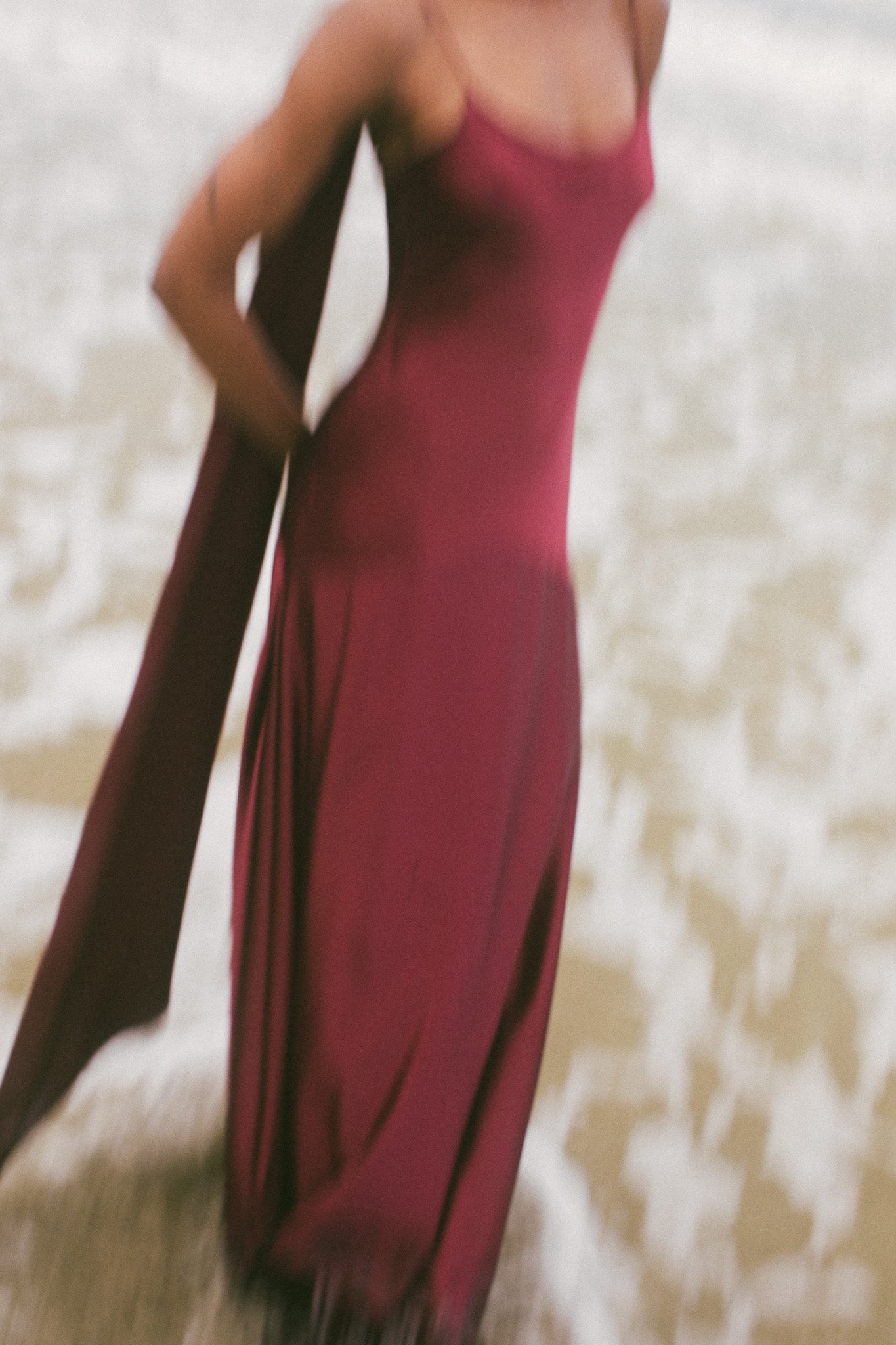 Delphine Bias Cut Silk Gown