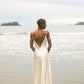 Amelie Bias Cut Lace Silk Dress