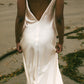 Amelie Bias Cut Lace Silk Dress