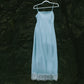 Celeste Lace Silk Slip Dress