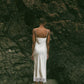 Celeste Lace Silk Slip Dress
