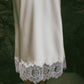 Celeste Lace Silk Slip Dress