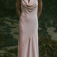 Ophelia Silk Halter Neck Gown