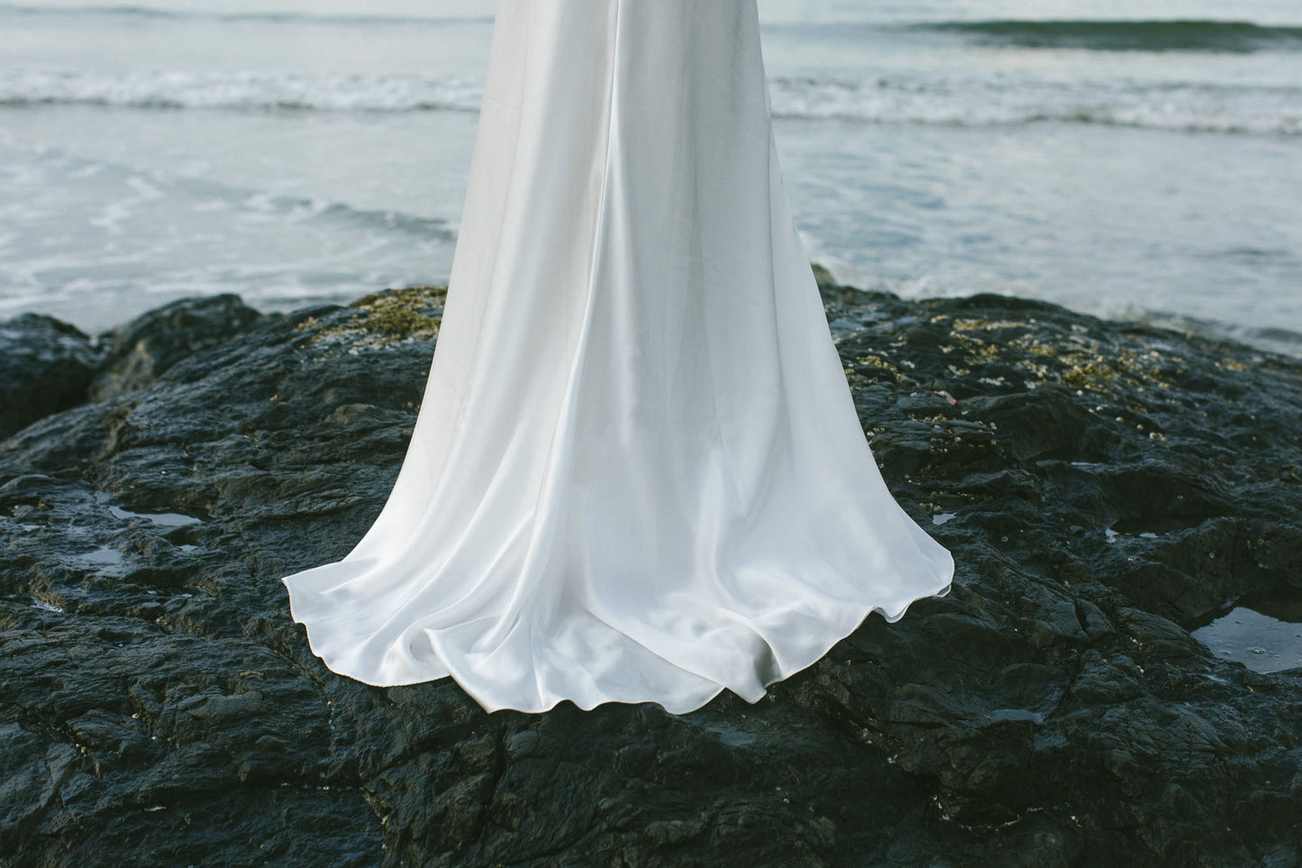 Amelie Bias Cut Silk Gown