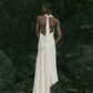 Ophelia Silk Halter Neck Gown