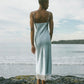 Celeste Lace Silk Slip Dress
