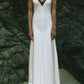 Amelie Bias Cut Lace Silk Dress